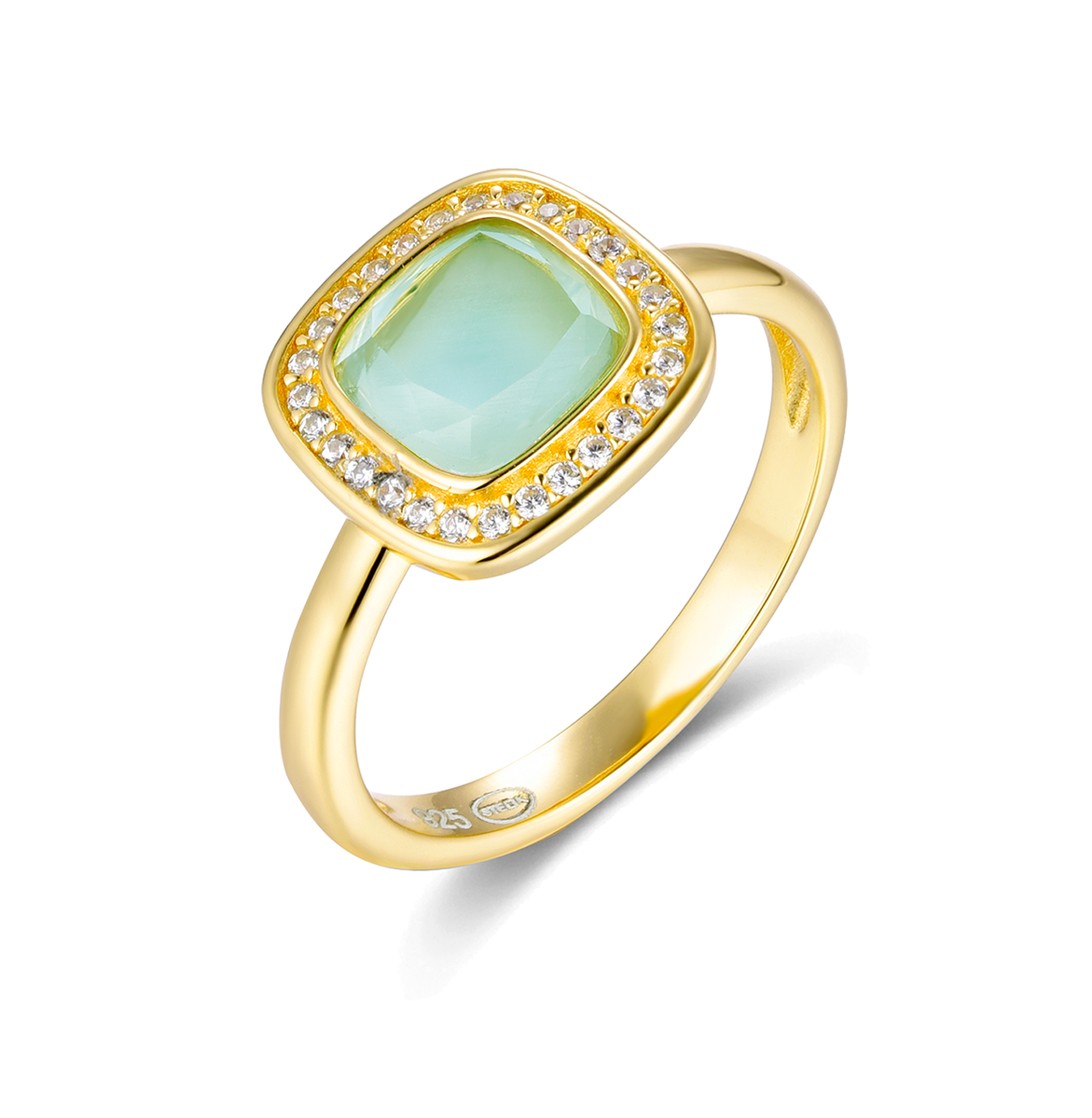 Bague "Les Petite Precieuses" En Argent 925 - Topaze Bleue - Taille 58 FR - Neuve Avec étiquettes
